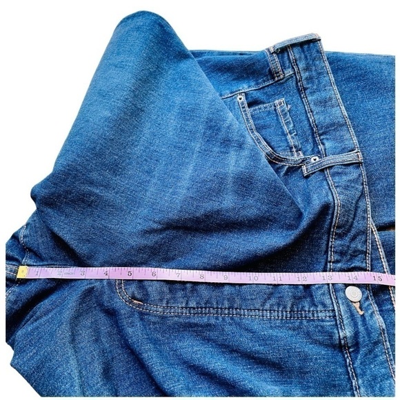 Old Navy OG Straight Leg Jeans Size 28 NWOT High Rise Secret Slim Pockets - Picture 5 of 7
